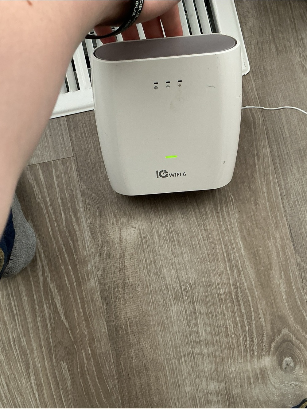 WIFI 6 White Wireless Mesh Router - Dual-Band WiFi 6 - Picture 2 of 4